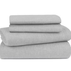 UGG Herringbone Gray King Pillowcase Pair, NEW